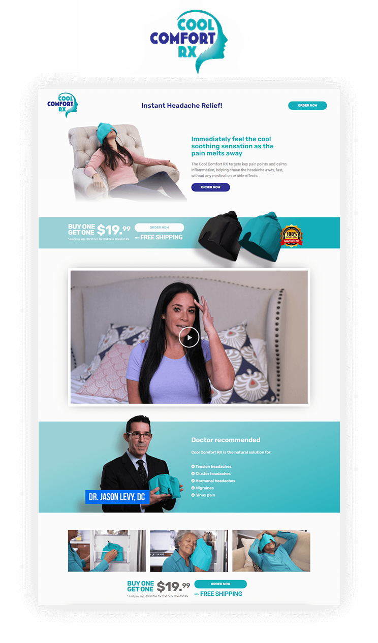 CoolComfort Rx website