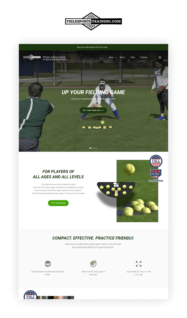 Fieldsport Training website