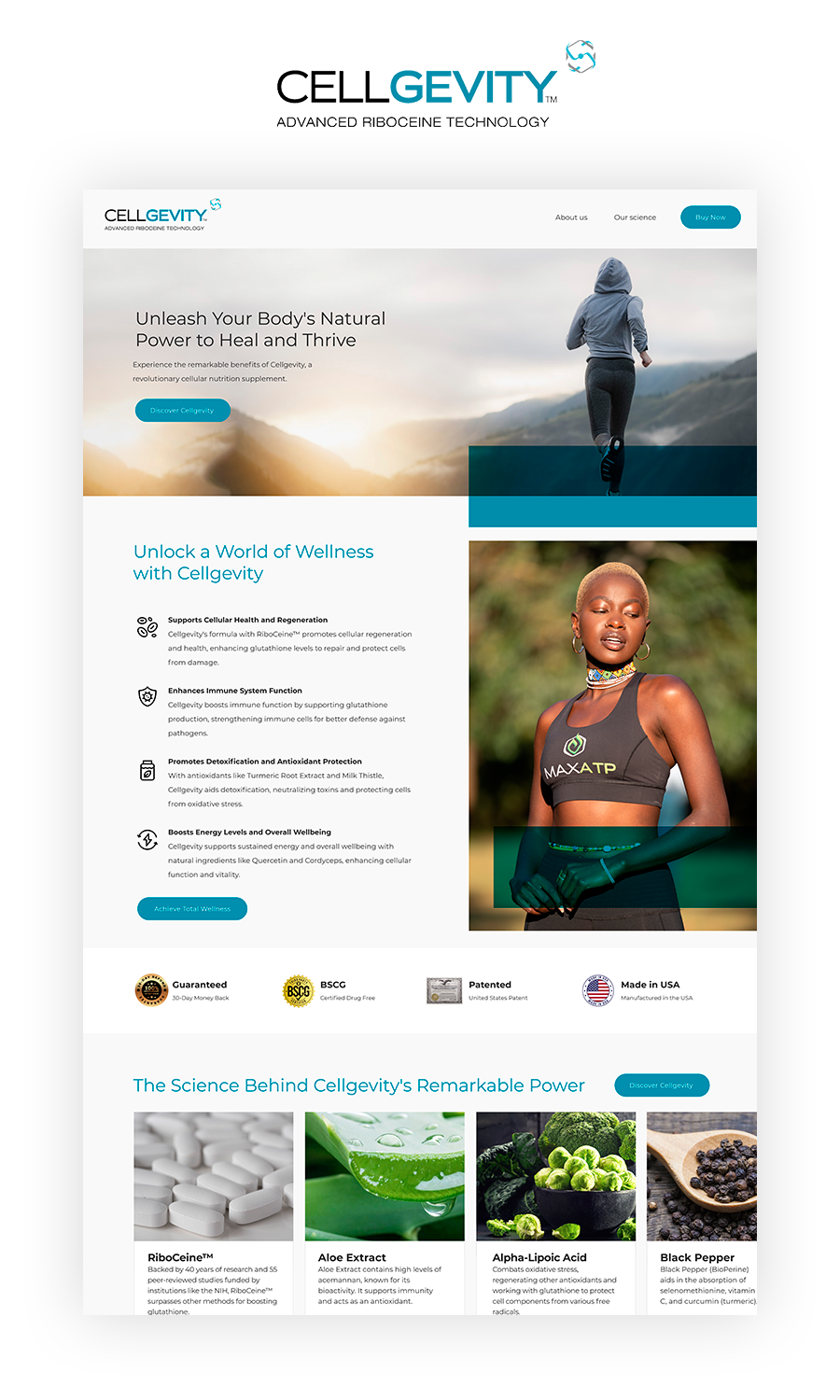 Cellgevity website