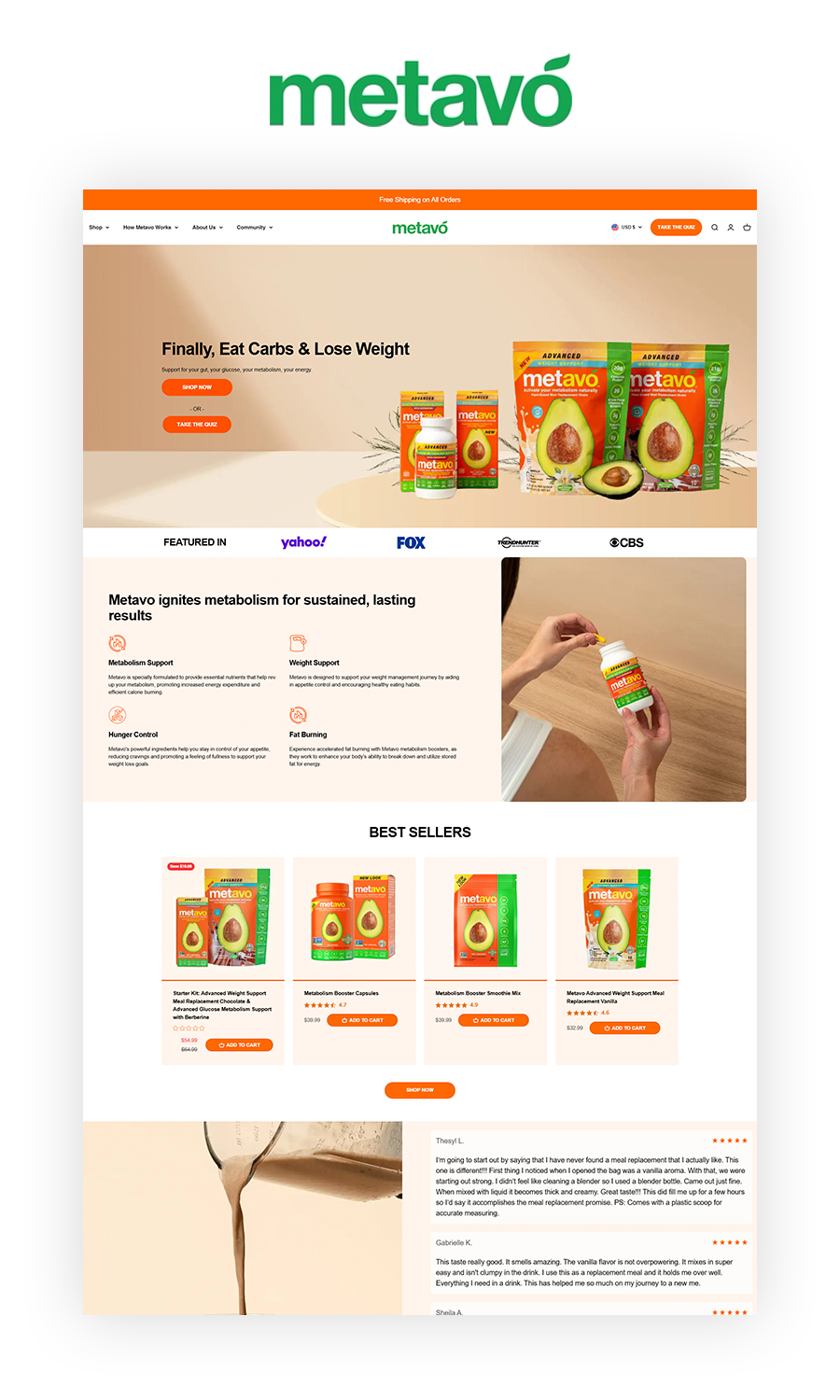 Metavo website